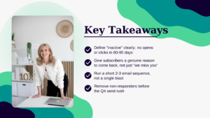 How to Win Back Inactive Subscribers Before Q4 